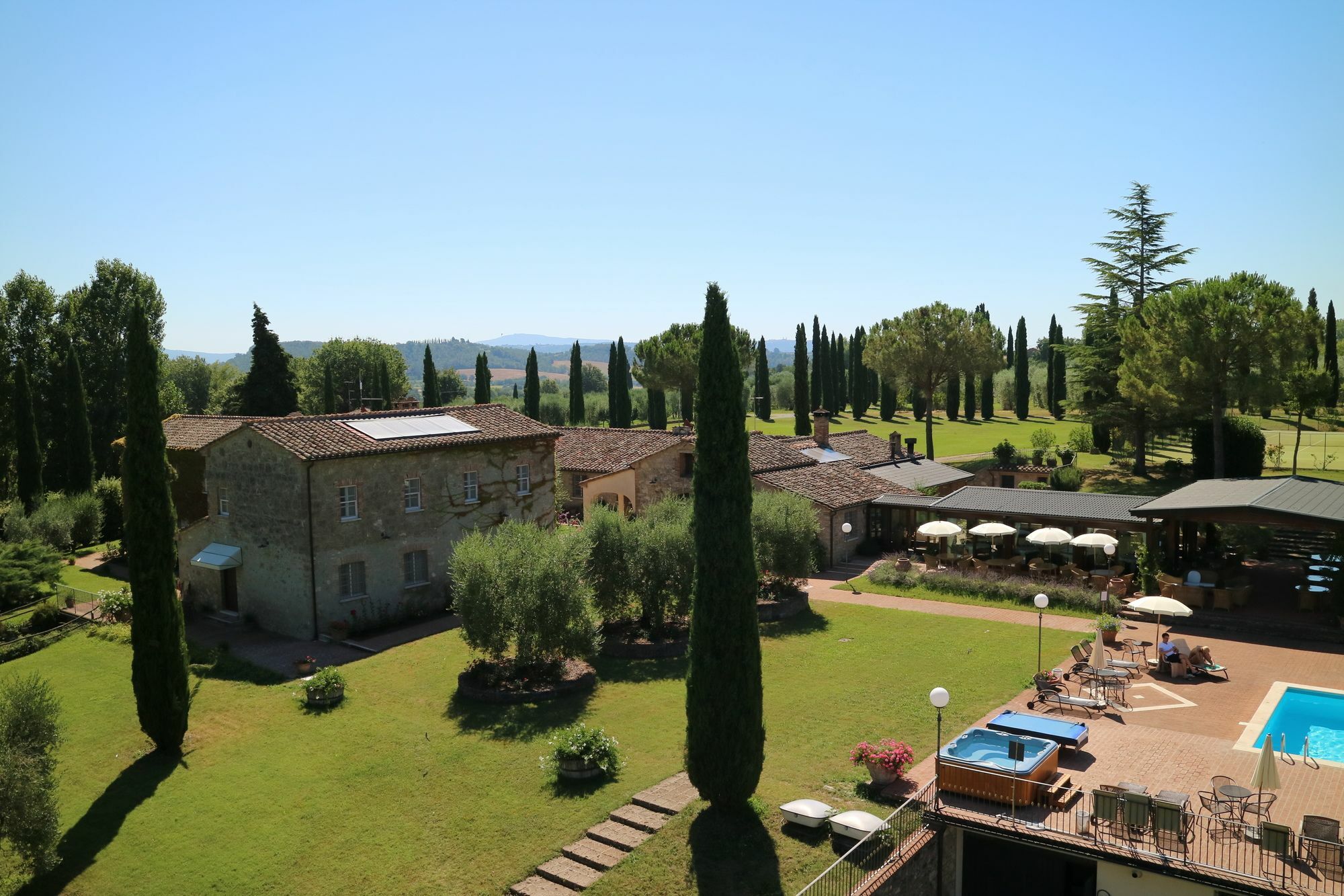 Agriturismo La Sovana Sarteano Exteriör bild