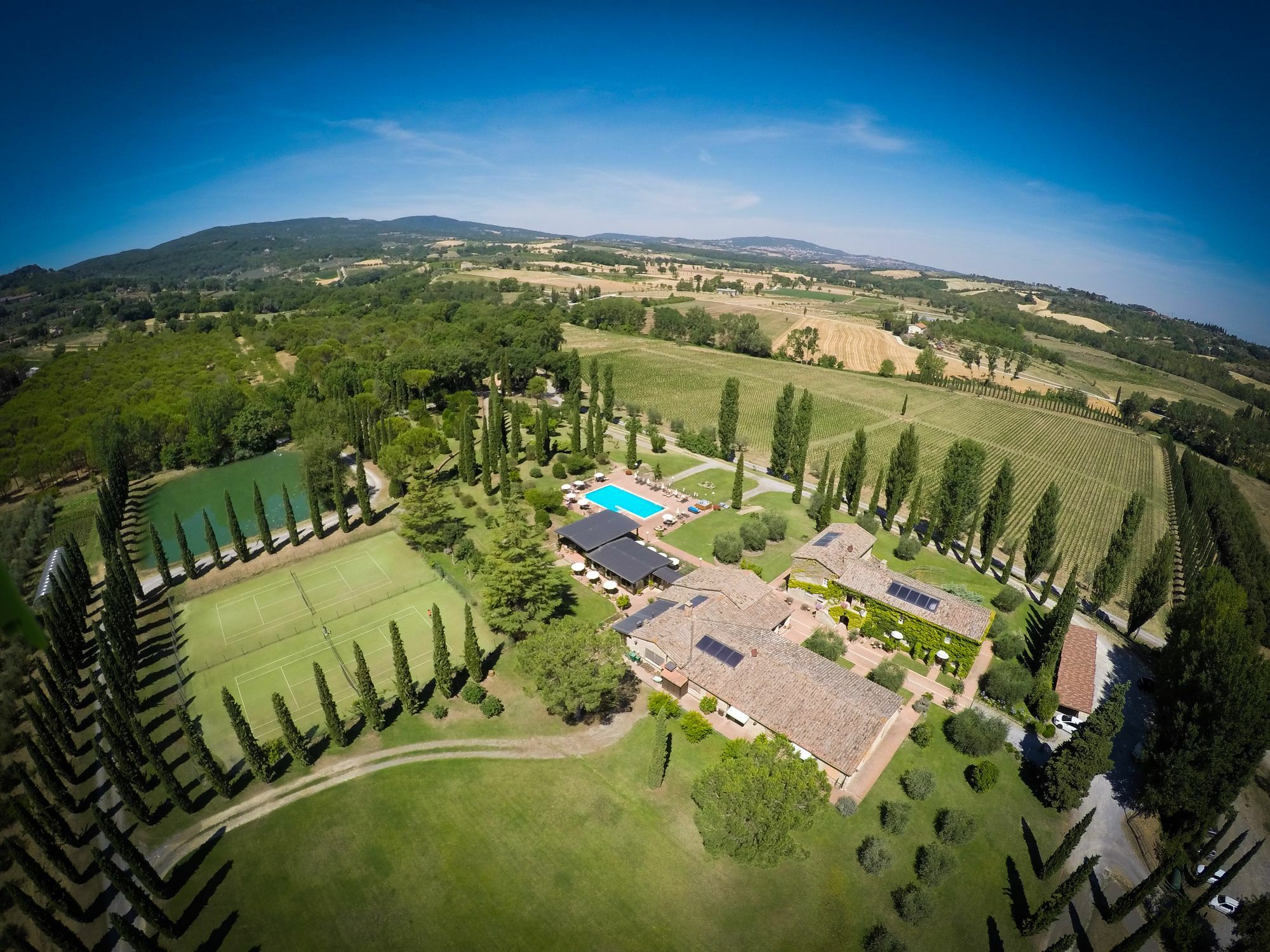 Agriturismo La Sovana Sarteano Exteriör bild